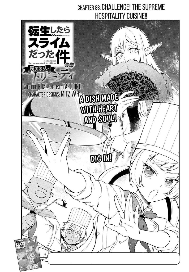 Tensei Shitara Slime Datta Ken Ibun Makuni Kurashi No Trinity Chapter 88 Page 1