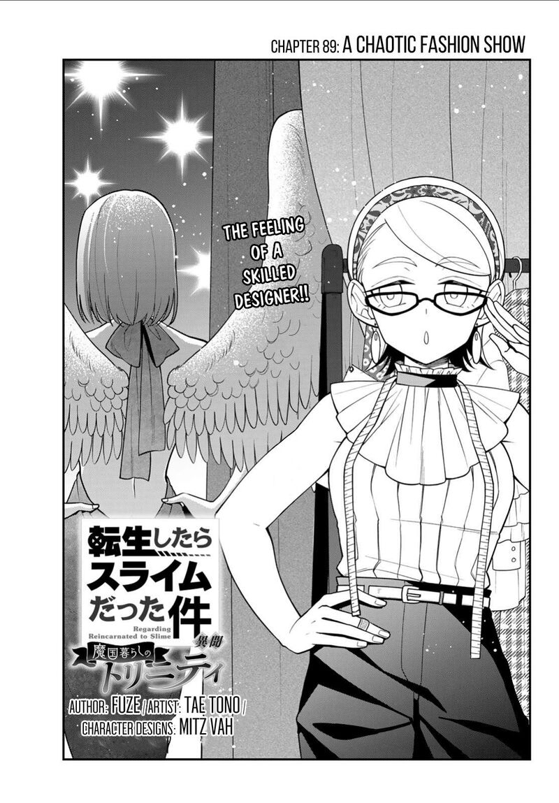 Tensei Shitara Slime Datta Ken Ibun Makuni Kurashi No Trinity Chapter 89 Page 1
