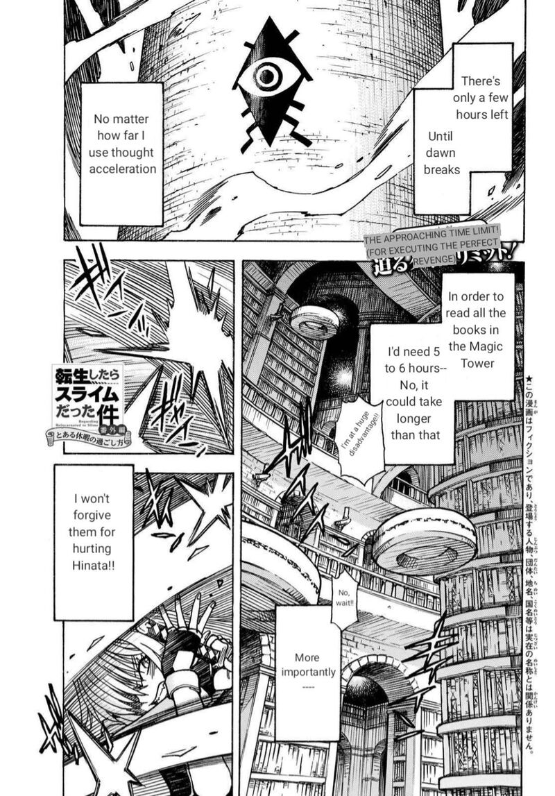 Tensei Shitara Slime Datta Ken Toaru Kyuka No Sigoshi Kata Chapter 19 Page 1