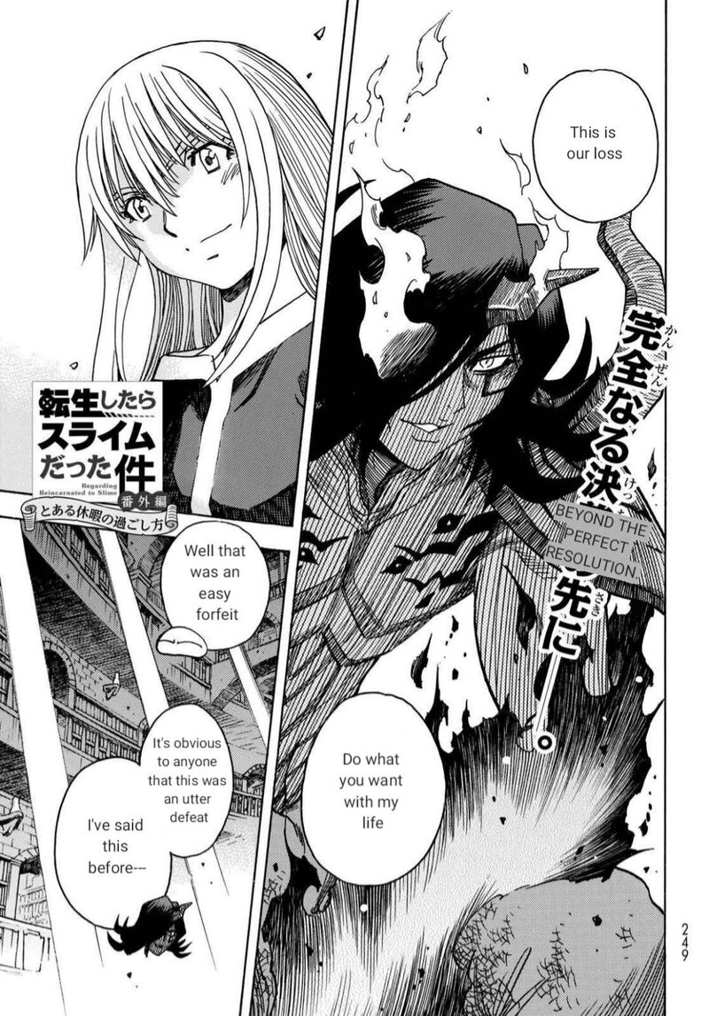 Tensei Shitara Slime Datta Ken Toaru Kyuka No Sigoshi Kata Chapter 21 Page 1
