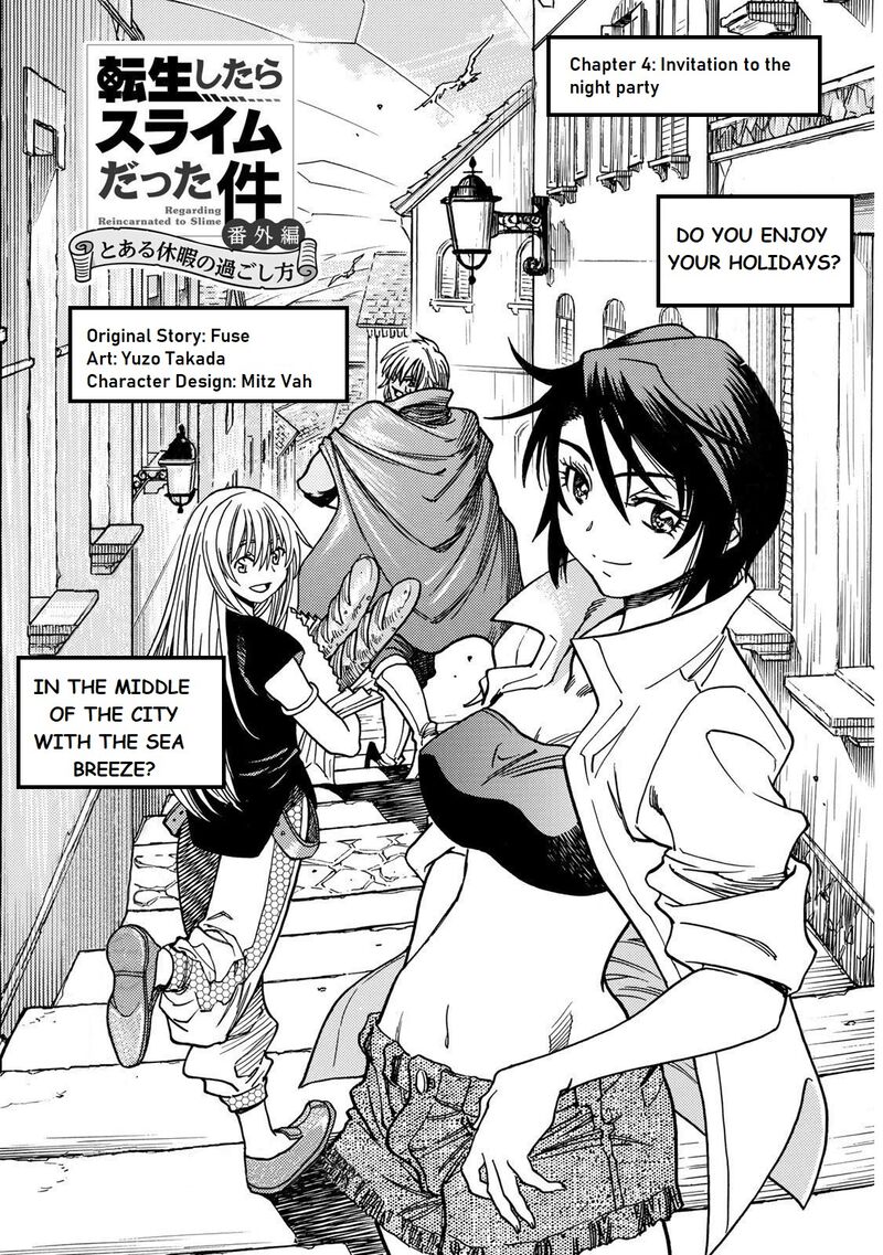 Tensei Shitara Slime Datta Ken Toaru Kyuka No Sigoshi Kata Chapter 4 Page 3