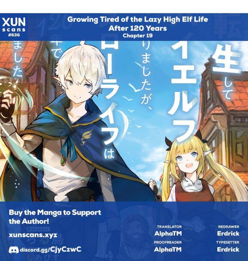 Tensei Shite High Elf Ni Narimashitaga Slow Life Wa 120 Nen De Akimashita Chapter 19 Page 1