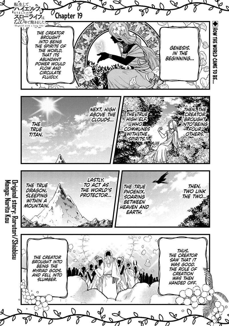 Tensei Shite High Elf Ni Narimashitaga Slow Life Wa 120 Nen De Akimashita Chapter 19 Page 2