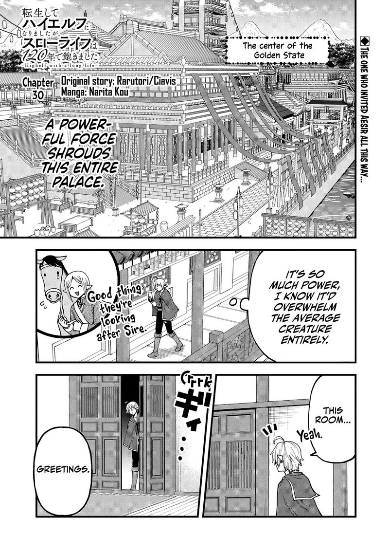 Tensei Shite High Elf Ni Narimashitaga Slow Life Wa 120 Nen De Akimashita Chapter 30 Page 2