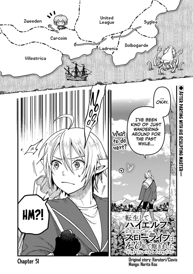 Tensei Shite High Elf Ni Narimashitaga Slow Life Wa 120 Nen De Akimashita Chapter 51 Page 2
