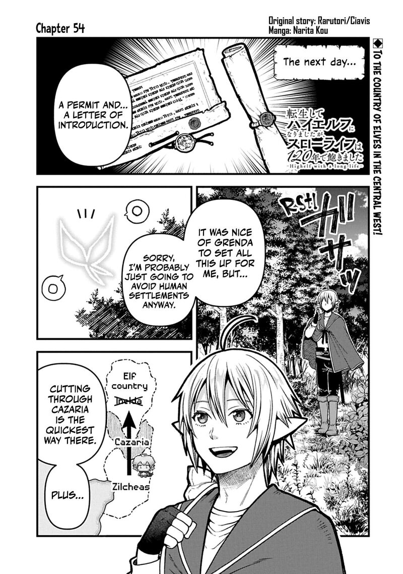 Tensei Shite High Elf Ni Narimashitaga Slow Life Wa 120 Nen De Akimashita Chapter 54 Page 2