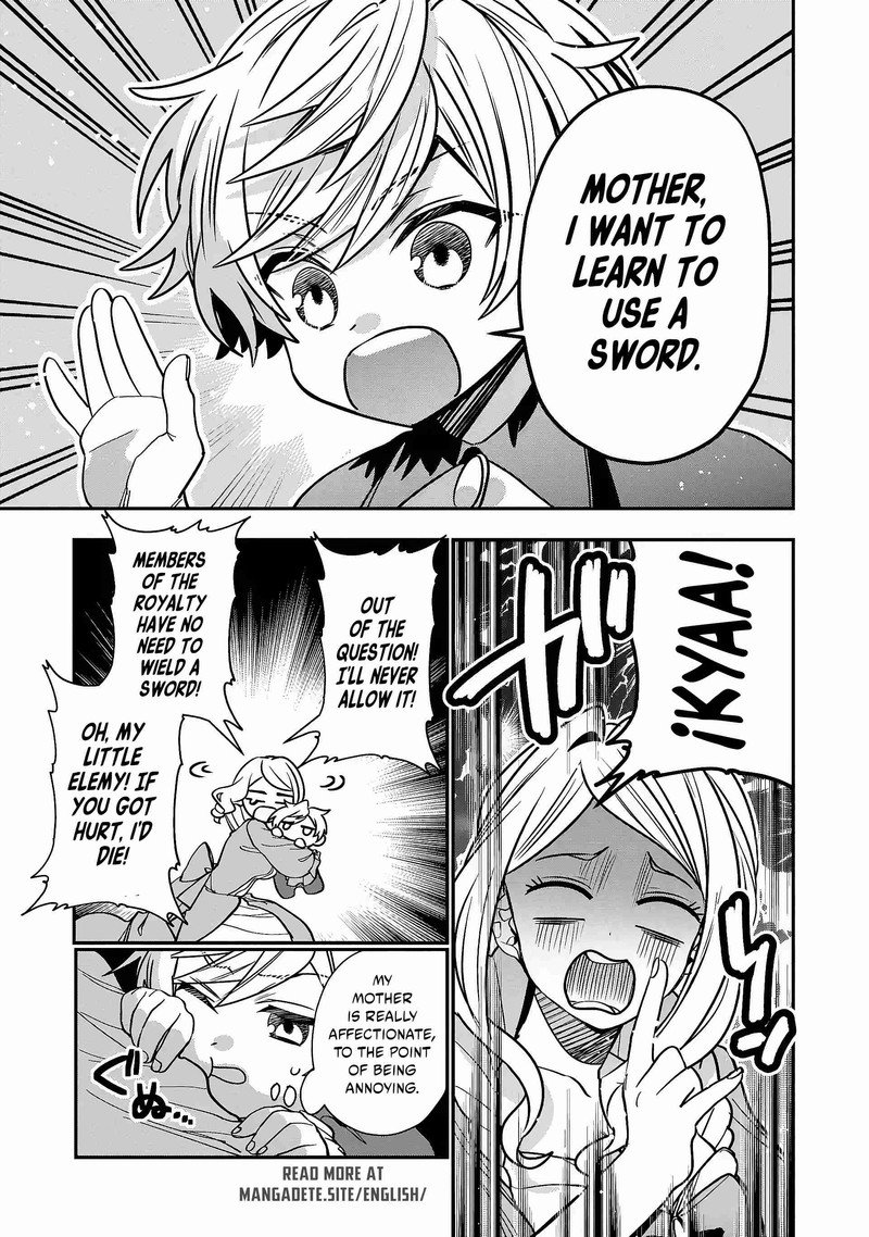 Tensei Shite Shota Ouji Ni Natta Ken Sei Wa Katsute No Deshi Ni Wa Zettai Ni Baretakunai Chapter 1 Page 8