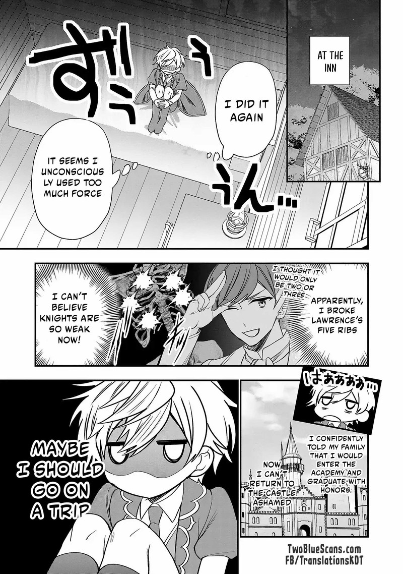 Tensei Shite Shota Ouji Ni Natta Ken Sei Wa Katsute No Deshi Ni Wa Zettai Ni Baretakunai Chapter 2 Page 3