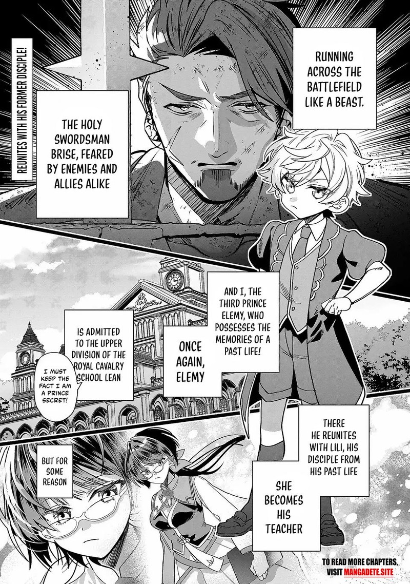 Tensei Shite Shota Ouji Ni Natta Ken Sei Wa Katsute No Deshi Ni Wa Zettai Ni Baretakunai Chapter 3 Page 1
