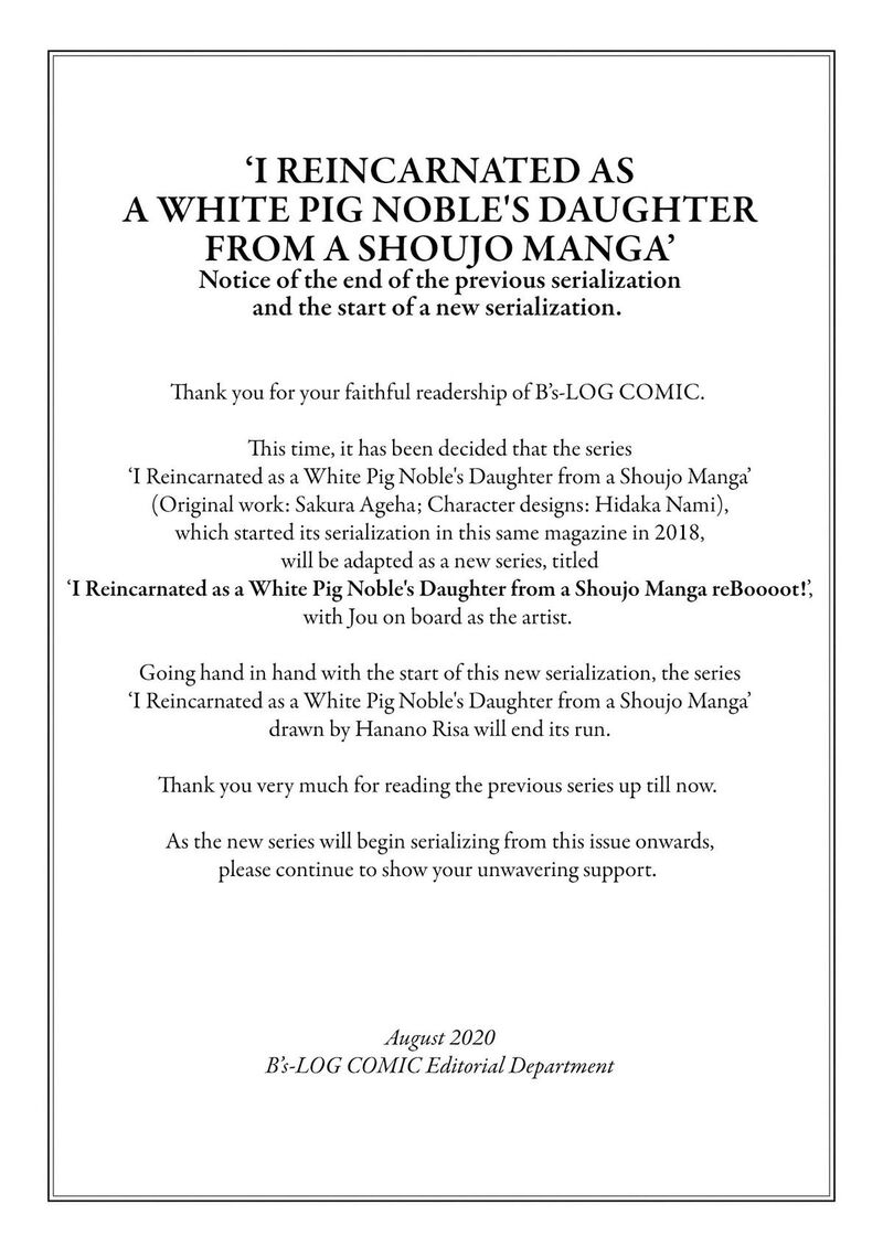 Tenseisaki Ga Shoujo Manga No Shirobuta Reijou Datta Reboooot Chapter 1 Page 2