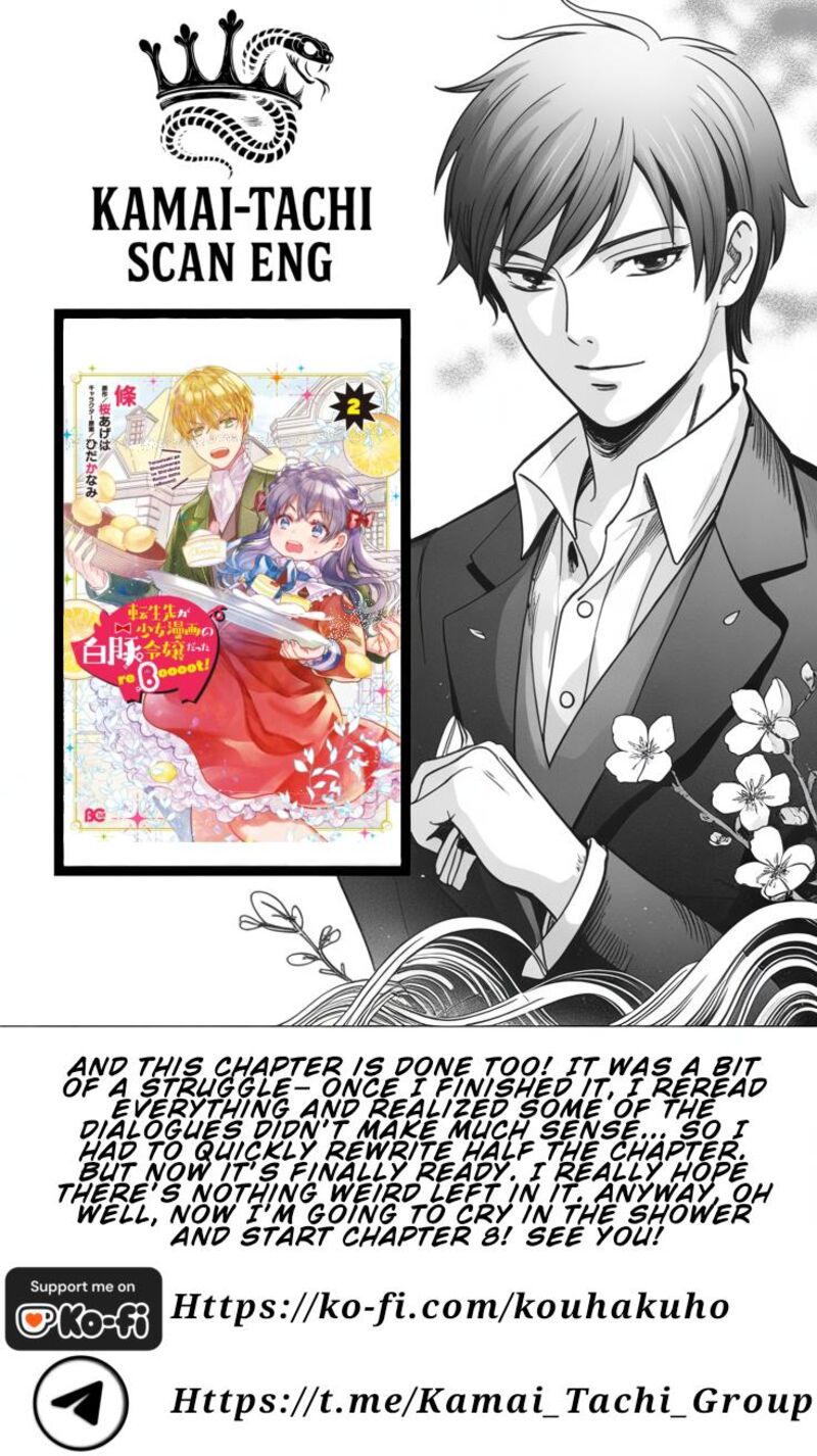 Tenseisaki Ga Shoujo Manga No Shirobuta Reijou Datta Reboooot Chapter 7 Page 30