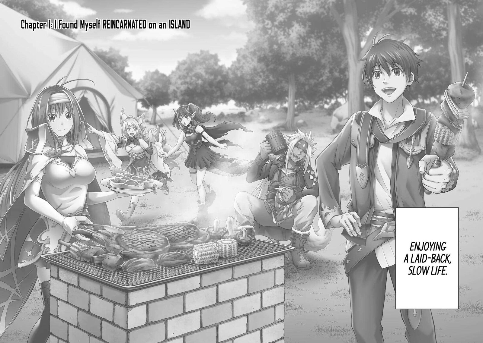 Tenseishitara Saikyou Shutachi Ga Sumau Shima Deshita Kono Shima De Slow Life Wo Tanoshimimasu Chapter 1 Page 6