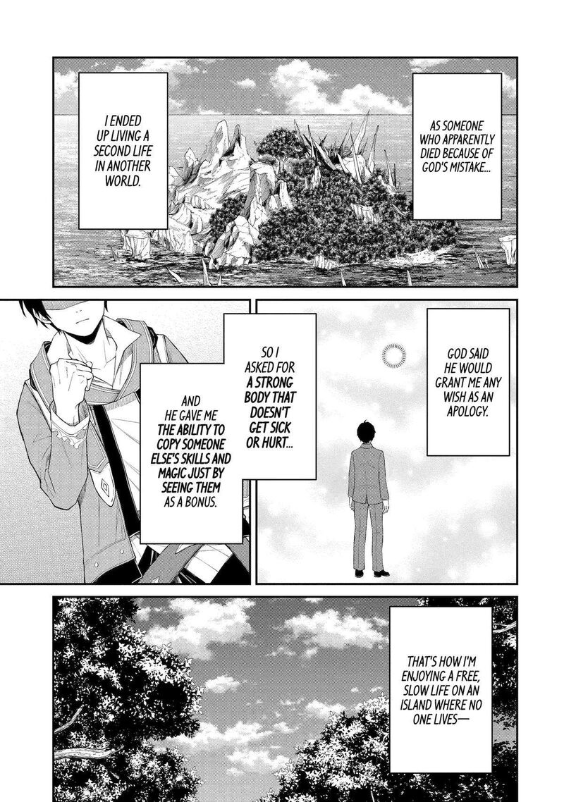 Tenseishitara Saikyou Shutachi Ga Sumau Shima Deshita Kono Shima De Slow Life Wo Tanoshimimasu Chapter 2 Page 1