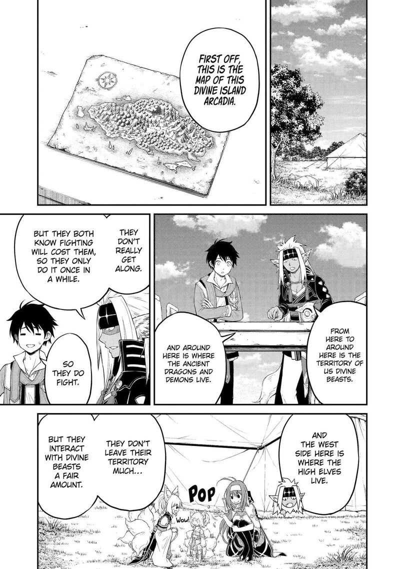 Tenseishitara Saikyou Shutachi Ga Sumau Shima Deshita Kono Shima De Slow Life Wo Tanoshimimasu Chapter 3 Page 19