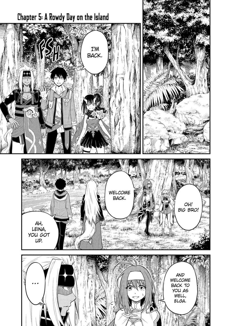 Tenseishitara Saikyou Shutachi Ga Sumau Shima Deshita Kono Shima De Slow Life Wo Tanoshimimasu Chapter 5 Page 1