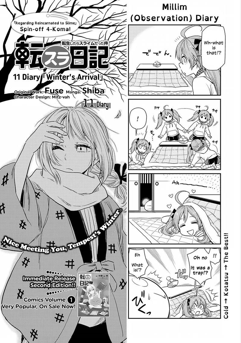 Tensura Nikki Tensei Shitara Slime Datta Ken Chapter 11 Page 1