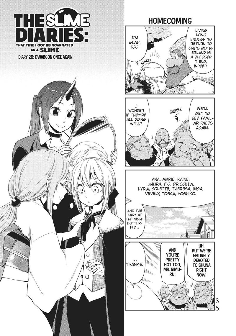 Tensura Nikki Tensei Shitara Slime Datta Ken Chapter 20 Page 1