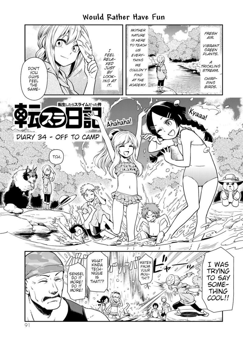 Tensura Nikki Tensei Shitara Slime Datta Ken Chapter 34 Page 1