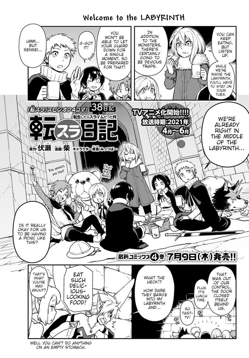 Tensura Nikki Tensei Shitara Slime Datta Ken Chapter 38 Page 1