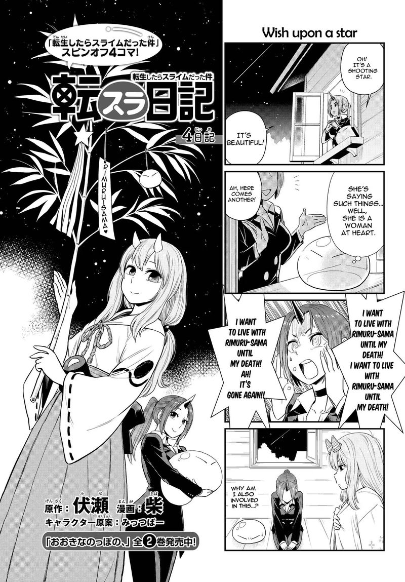 Tensura Nikki Tensei Shitara Slime Datta Ken Chapter 4 Page 1