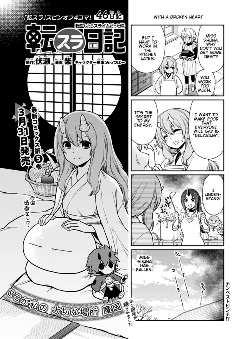 Tensura Nikki Tensei Shitara Slime Datta Ken Chapter 46 Page 1