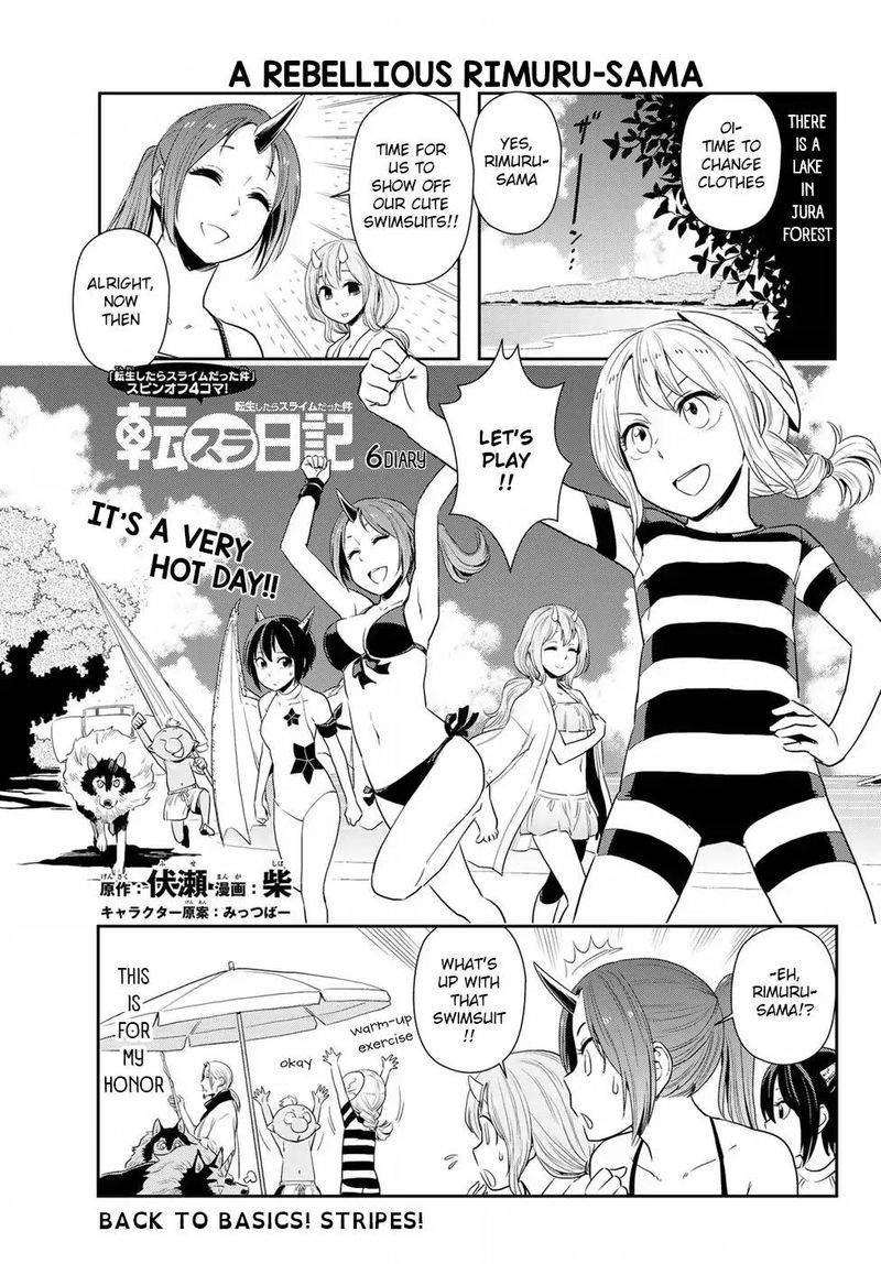 Tensura Nikki Tensei Shitara Slime Datta Ken Chapter 6 Page 1