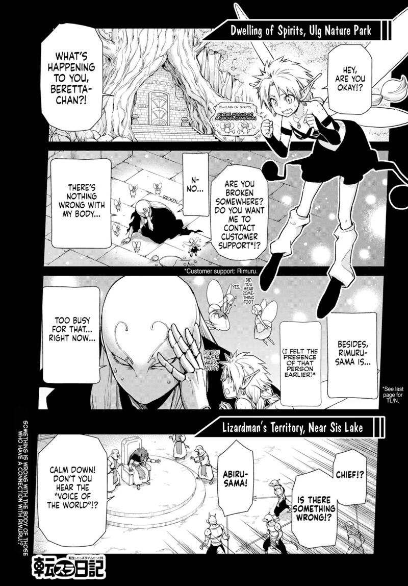 Tensura Nikki Tensei Shitara Slime Datta Ken Chapter 60 Page 1