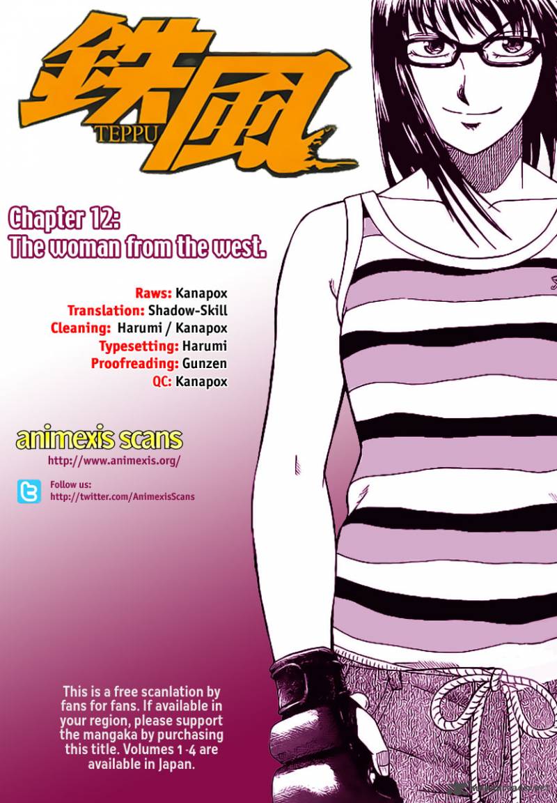 Teppu Chapter 12 Page 1