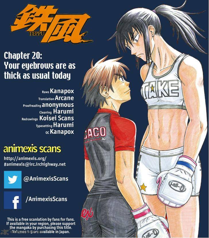 Teppu Chapter 20 Page 1