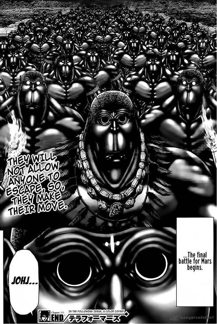 Terra Formars Chapter 111 Page 17