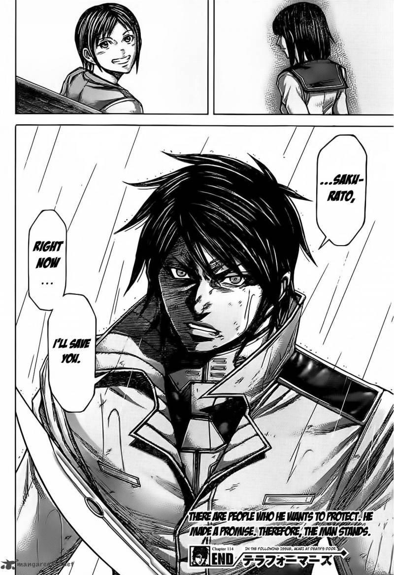 Terra Formars Chapter 114 Page 17
