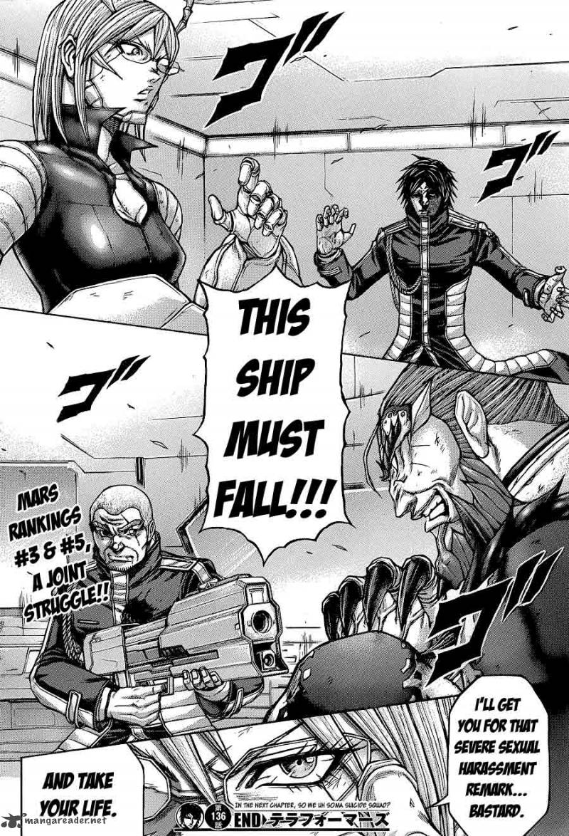 Terra Formars Chapter 136 Page 18
