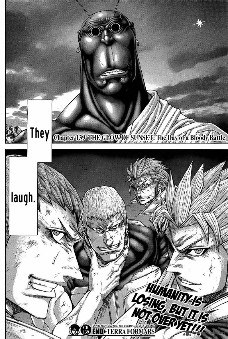 Terra Formars Chapter 139 Page 13