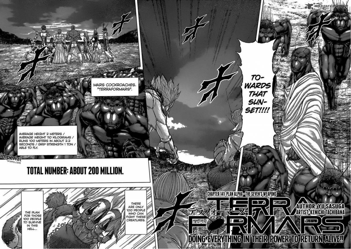 Terra Formars Chapter 141 Page 2