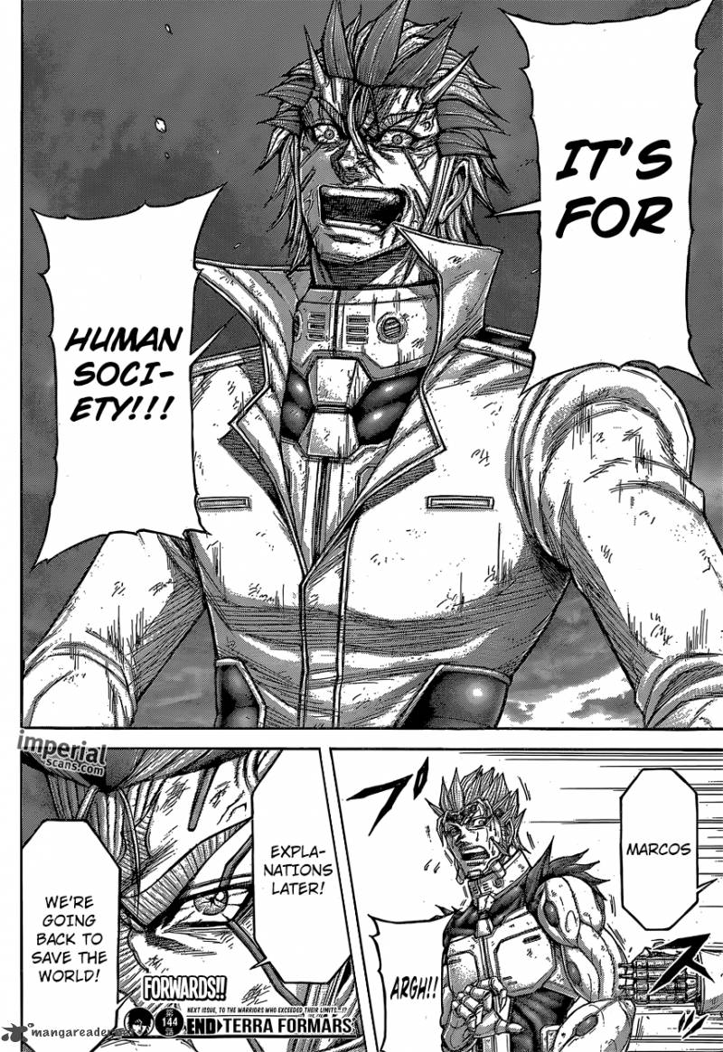 Terra Formars Chapter 144 Page 19