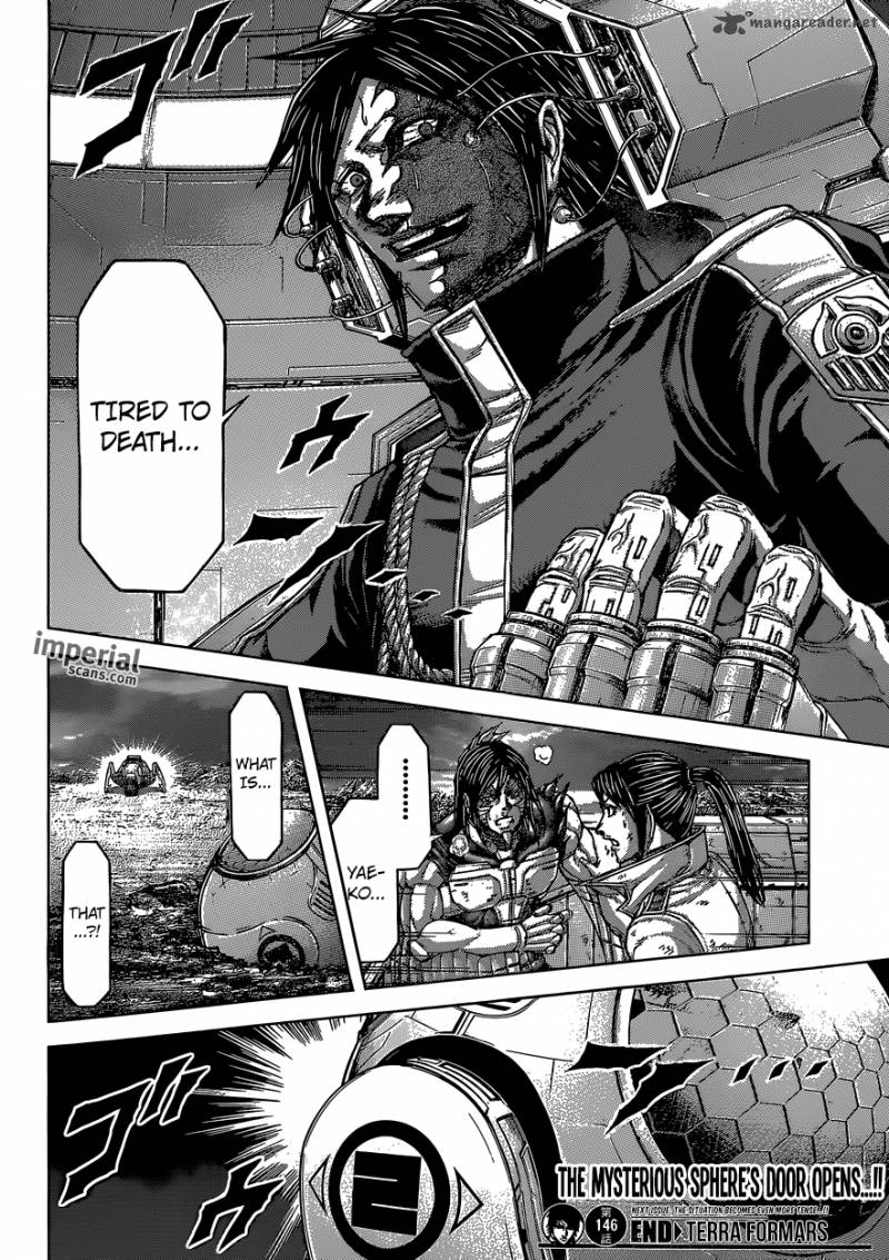 Terra Formars Chapter 146 Page 17