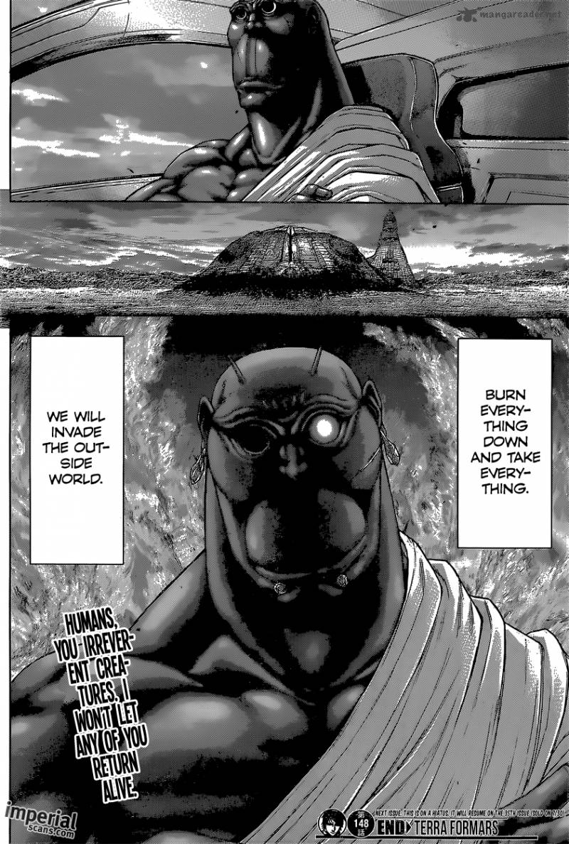 Terra Formars Chapter 148 Page 17