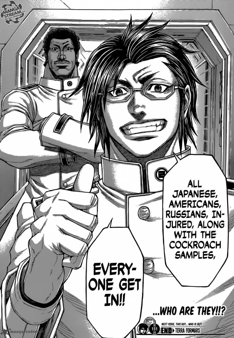 Terra Formars Chapter 151 Page 16