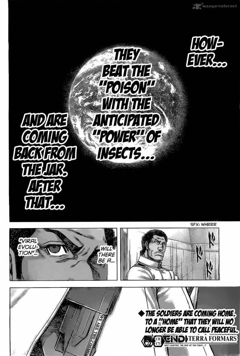 Terra Formars Chapter 172 Page 15