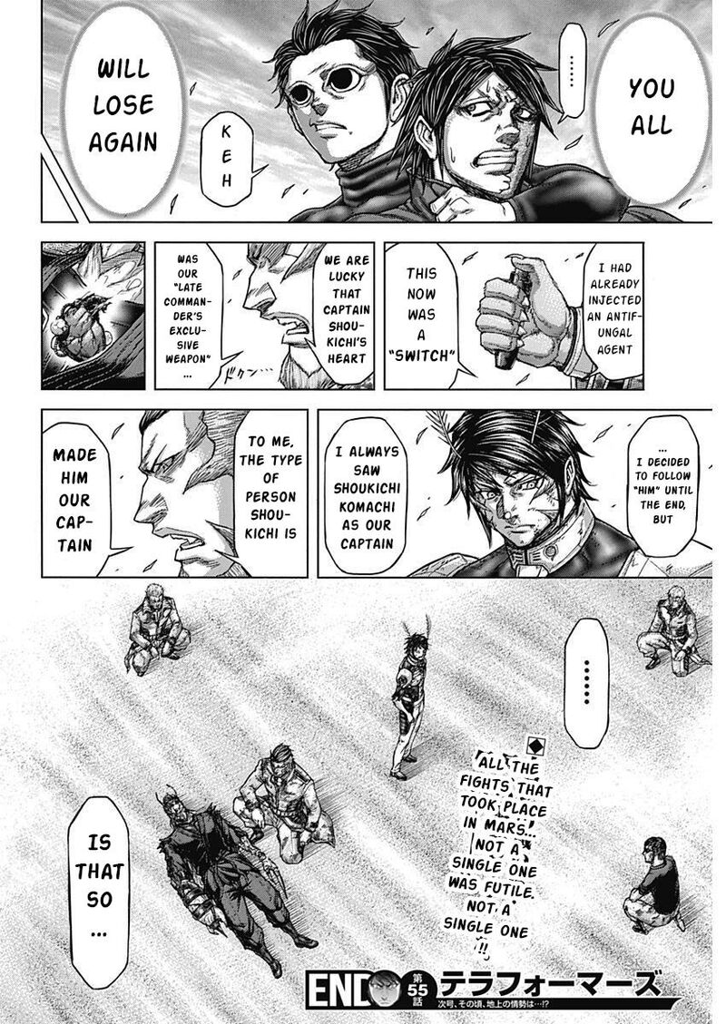 Terra Formars Chapter 234 Page 18