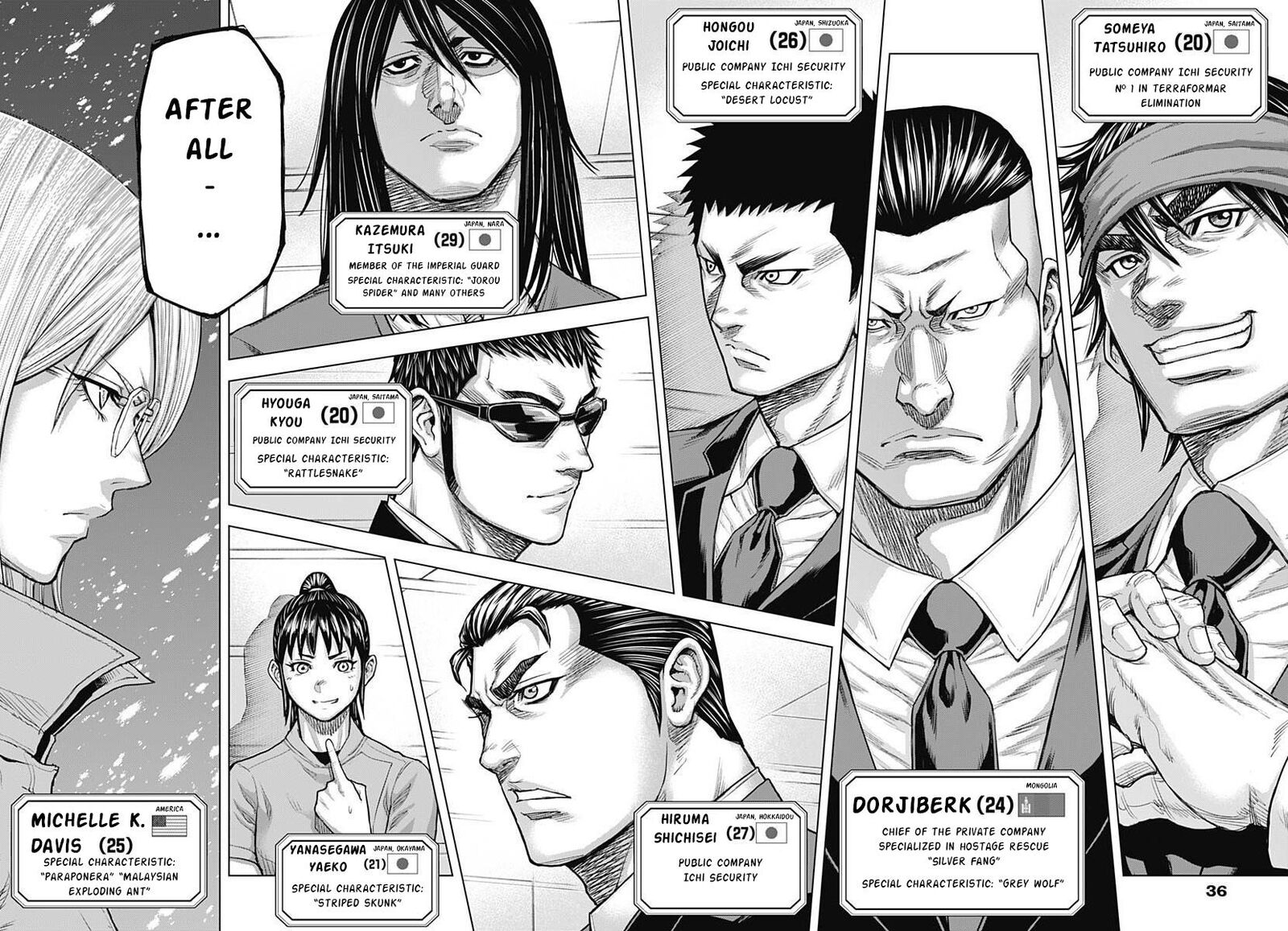 Terra Formars Chapter 238 Page 20