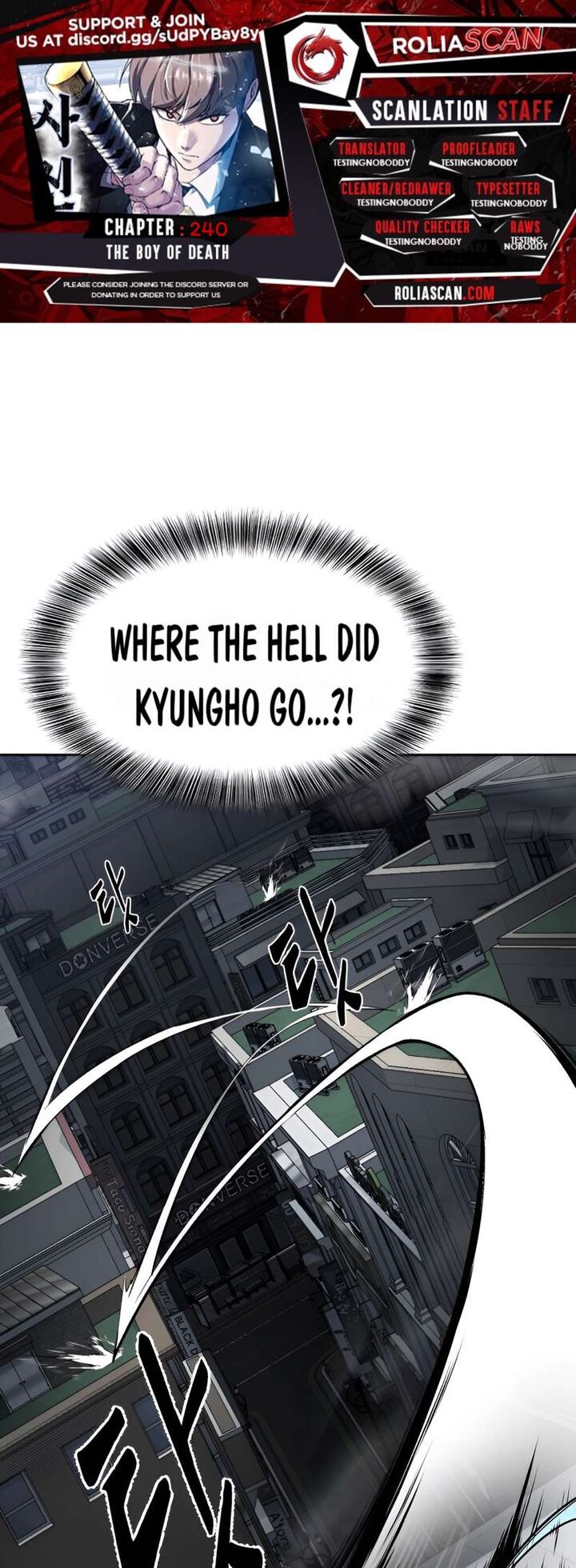 The Boy Of Death Chapter 240 Page 1
