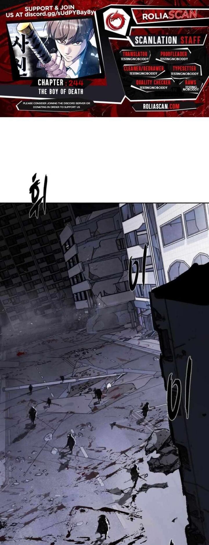 The Boy Of Death Chapter 244 Page 1