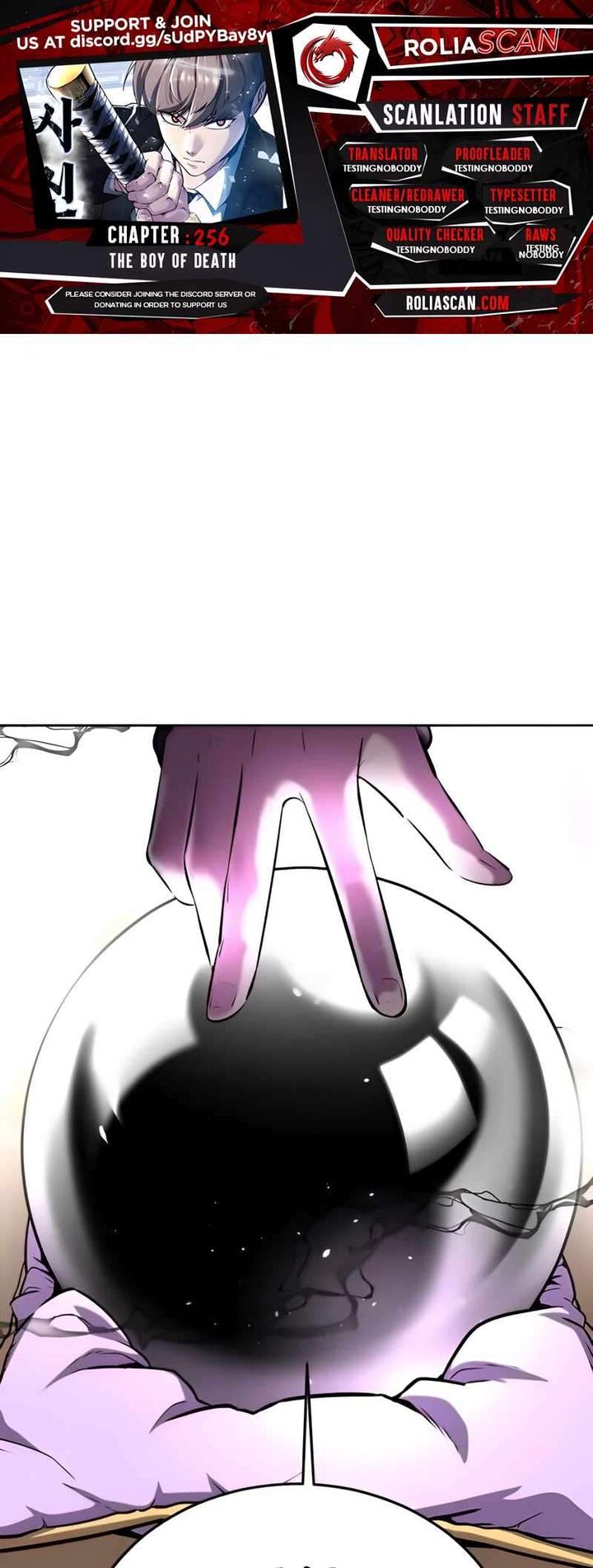 The Boy Of Death Chapter 256 Page 1