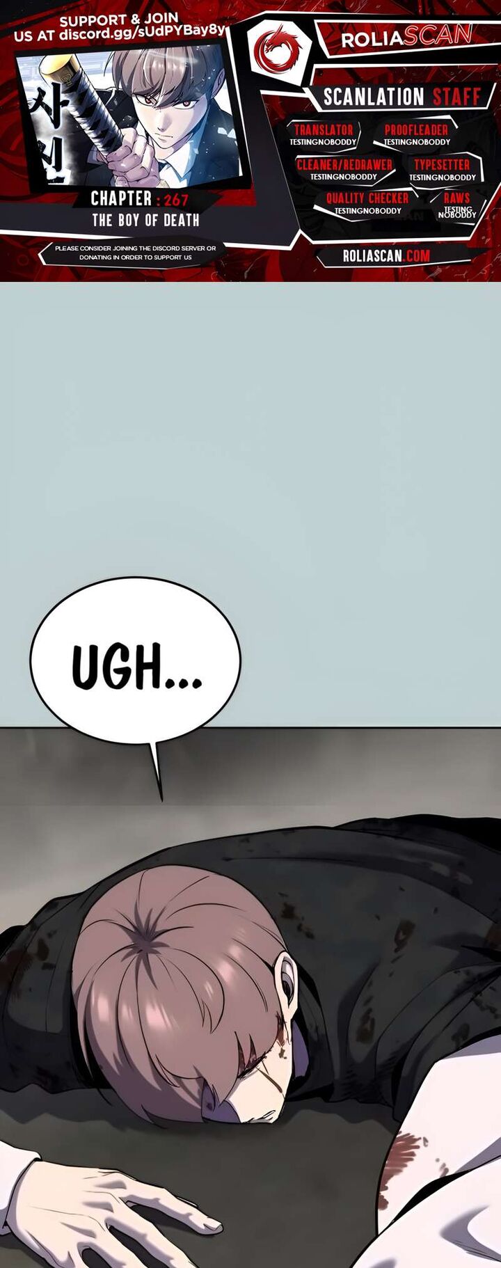 The Boy Of Death Chapter 267 Page 1