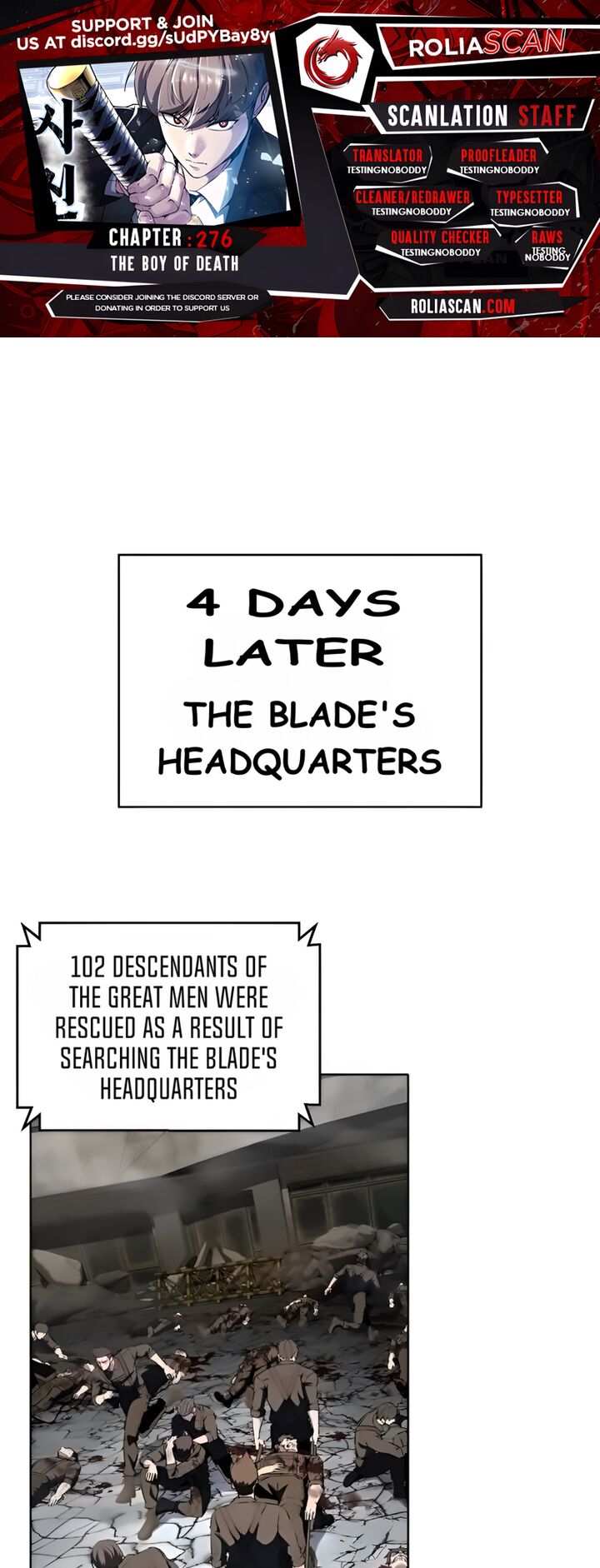 The Boy Of Death Chapter 276 Page 1