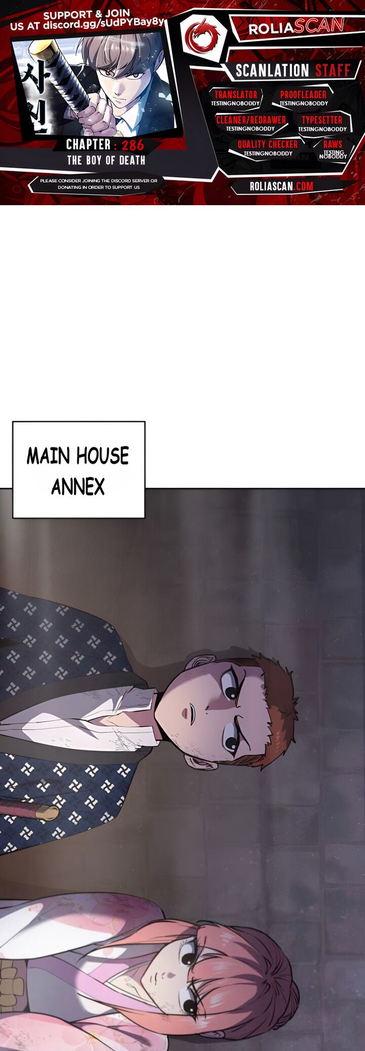 The Boy Of Death Chapter 286 Page 1