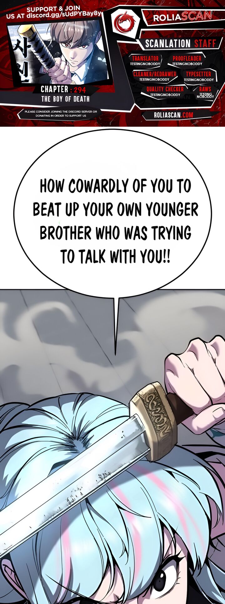 The Boy Of Death Chapter 294 Page 1