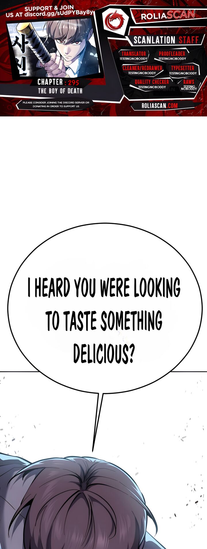 The Boy Of Death Chapter 295 Page 1