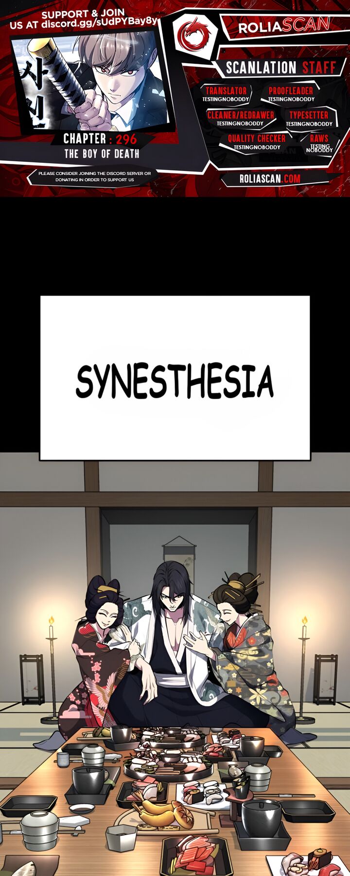 The Boy Of Death Chapter 296 Page 1